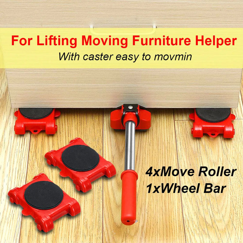 60% Off Furniture Lifter Tool | Furniture Moving Roller Set