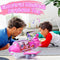 Rotating Electric Airplane Toy with Lights – Walking Action Fun