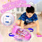 Rotating Electric Airplane Toy with Lights – Walking Action Fun