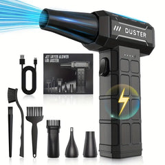 Rechargeable Cordless portable Air Duster for Electronics Cleaning