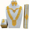 Arabian Style Bridal Jewellery Set UAE 5Pc Luxury Alloy Set