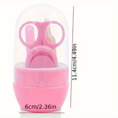 4pcs Baby Nail Clipper – Child Nail Clipper & Safety Kids Nail Clippers Set