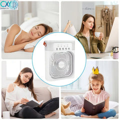 Portable Water Cooled Fan | Mini Cooler Fan USB Powered
