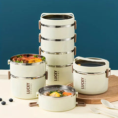 Thermal Lunch Box with Bag | Hot Tiffin for Office & School
