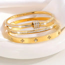 Stainless Steel Bracelet Set for Women | Elegant & Chic