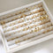 Gold-Tone Ring Set for Women | Vintage Stackable Fashion Rings