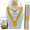 Arabian Style Bridal Jewellery Set UAE 5Pc Luxury Alloy Set