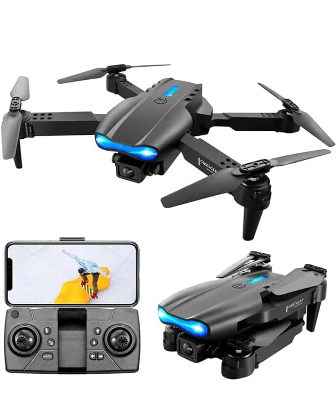E99 Drone Camera | Foldable HD Dual Camera Drone with WiFi Control