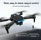 E99 Drone Camera | Foldable HD Dual Camera Drone with WiFi Control