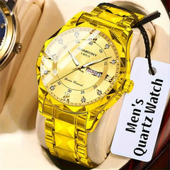 Luxury Stainless Steel Men's Watch | Quartz Watch UAE