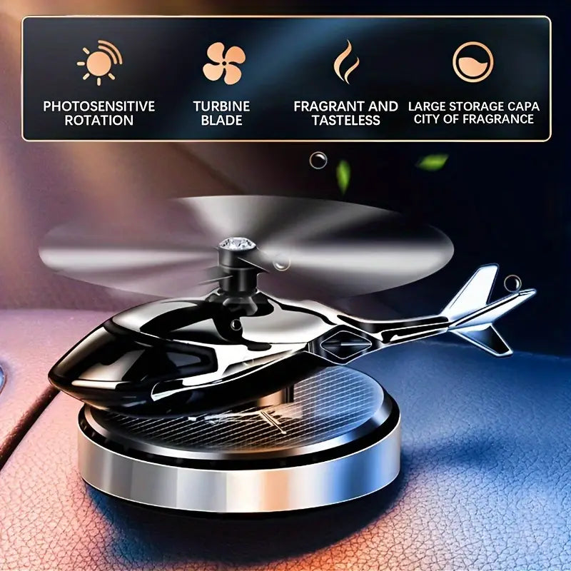 Smart Solar Car Air Freshener & Aroma Diffuser