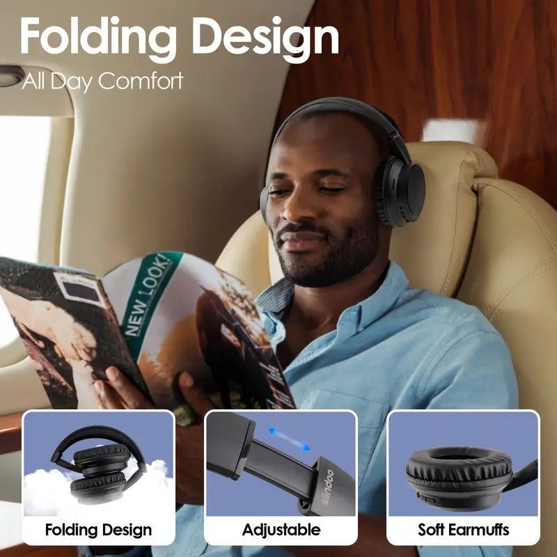 Wireless Headphones UAE – Siindoo JH919 Lightweight Bluetooth Headset