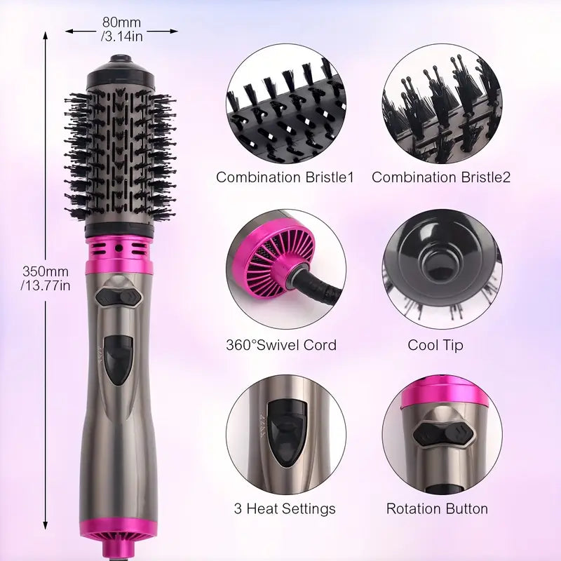 Hot Air Brush 3-in-1 Styler UAE – Hair Dryer Brush