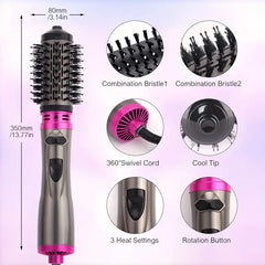 Hot Air Brush 3-in-1 Styler UAE – Hair Dryer Brush