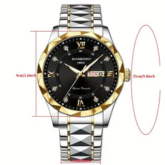 Luxury Stainless Steel Men's Watch | Quartz Watch UAE