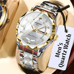Luxury Stainless Steel Men's Watch | Quartz Watch UAE