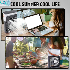 Portable Water Cooled Fan | Mini Cooler Fan USB Powered