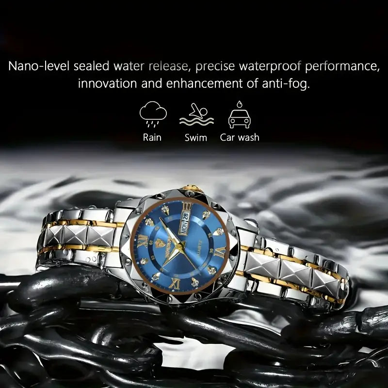 Waterproof Luminous Quartz Couple Watches - Couple Watches