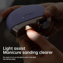 2 in 1 Smart Electric nail clipper | Portable Nail Polisher for Grooming