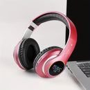 Wireless Headphones Lightweight Foldable with Mic & Hi-Fi Bass