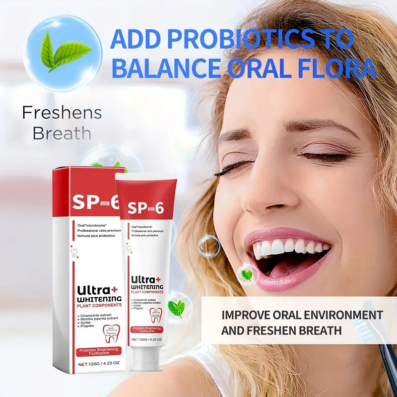 SP-6 Ultra Whitening Toothpaste | Best Whitening Toothpaste