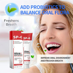 SP-6 Ultra Whitening Toothpaste | Best Whitening Toothpaste