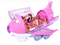 Rotating Electric Airplane Toy with Lights – Walking Action Fun
