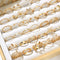 Gold-Tone Ring Set for Women | Vintage Stackable Fashion Rings