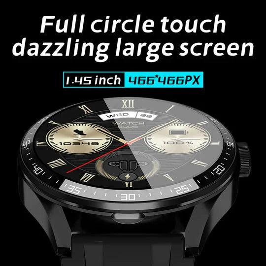 60% Off Today RW37 Watch Buds With AMOLED Display