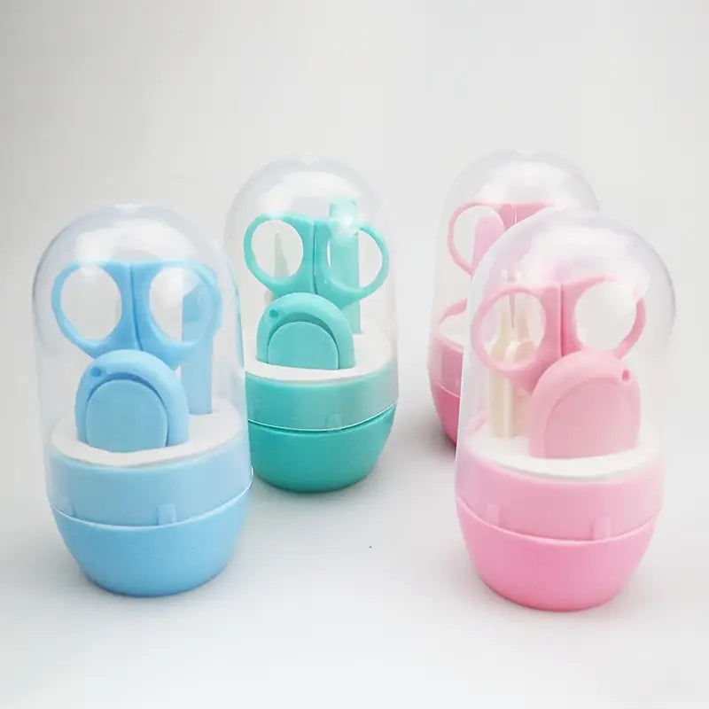 4pcs Baby Nail Clipper – Child Nail Clipper & Safety Kids Nail Clippers Set