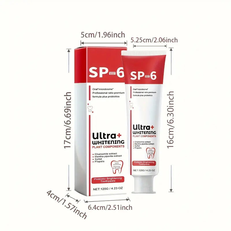 SP-6 Ultra Whitening Toothpaste | Best Whitening Toothpaste
