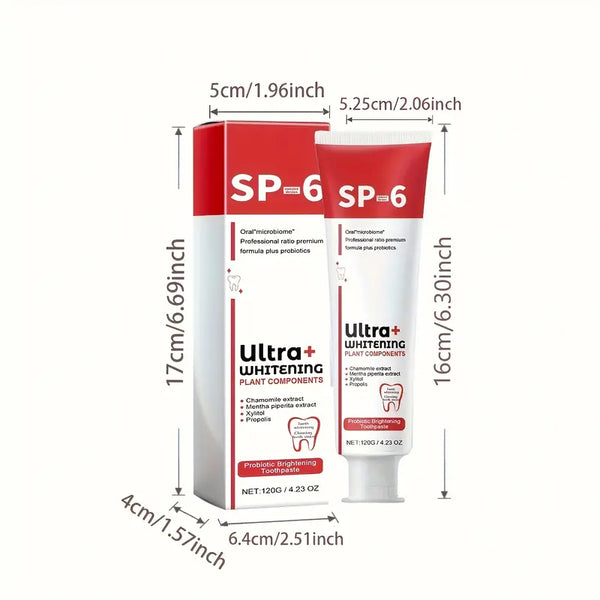 SP-6 Ultra Whitening Toothpaste | Best Whitening Toothpaste