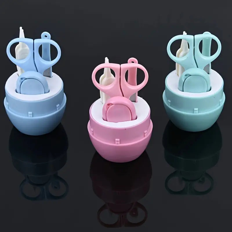 4pcs Baby Nail Clipper – Child Nail Clipper & Safety Kids Nail Clippers Set