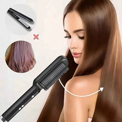 مكواة فرد شعر بجودة صالونات التجميل لشعر ناعم وأملس - محمولة وآمنة | 64.99 درهمًا إماراتيًا 