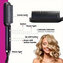 2 in 1 Best Hair Straightener Brush | Mini Hair Straightener Tool