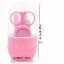 4pcs Baby Nail Clipper – Child Nail Clipper & Safety Kids Nail Clippers Set