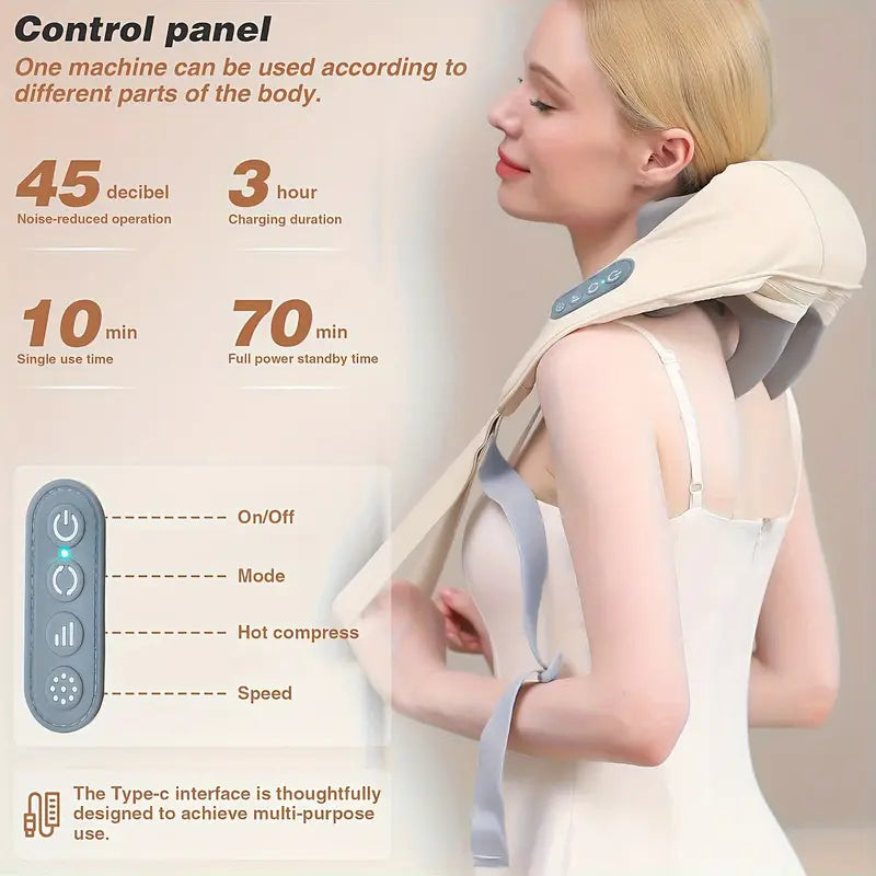 Best Neck and Shoulder Massager with Heat | Cheap shoulder massager machine