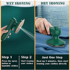 60% 0ff Today Steam iron Portable Mini Electric Handheld