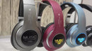 Wireless Headphones Lightweight Foldable with Mic & Hi-Fi Bass
