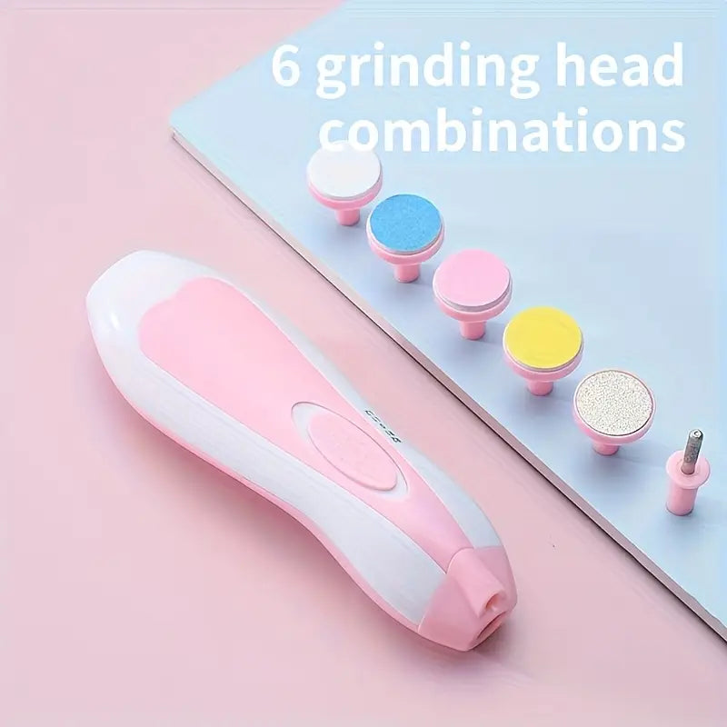 Rechargeable Electric Baby Nail Trimmer | Safe Nail Clipper for Infants