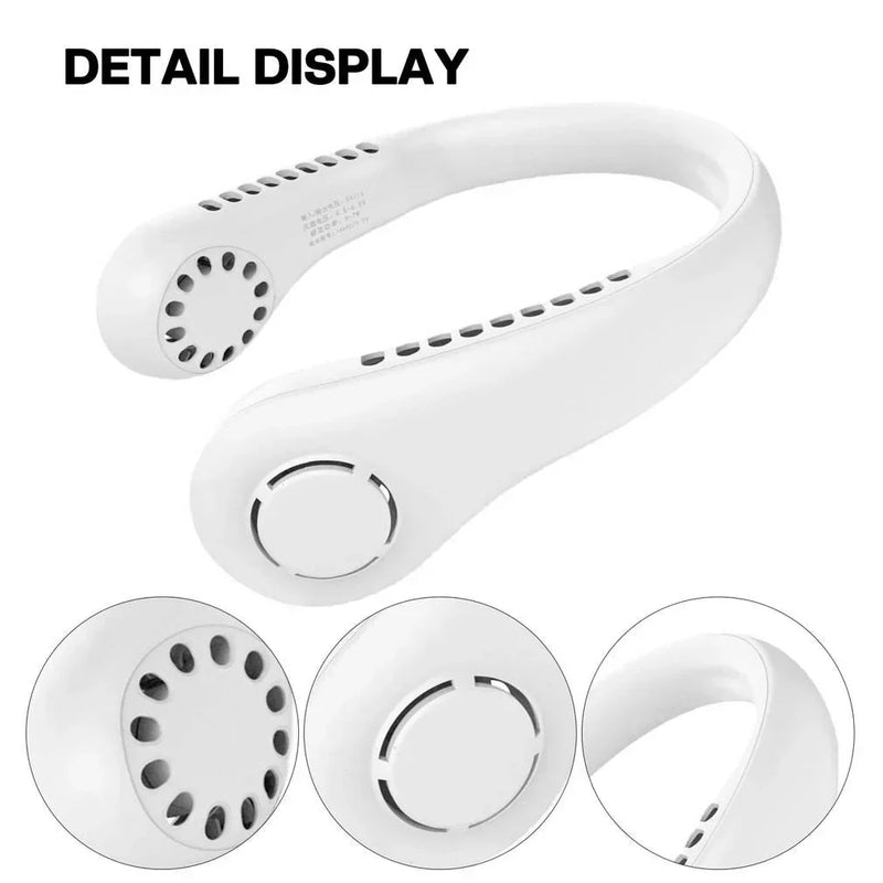 Vaneless Hanging Neck Fan X9 – Portable Neck Fan Rechargeable