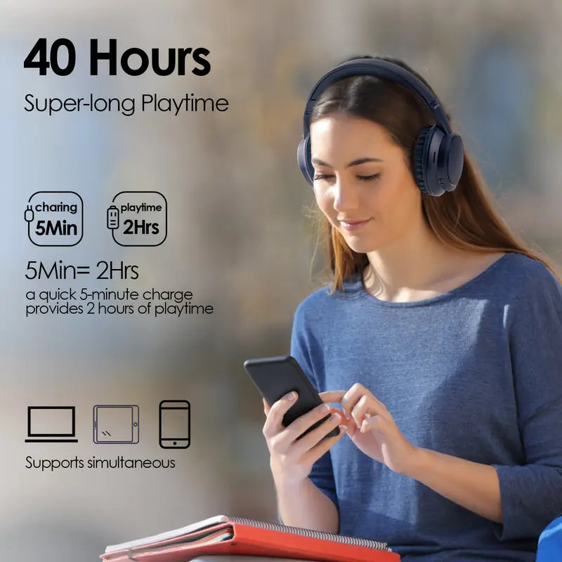 Wireless Headphones UAE – Siindoo JH919 Lightweight Bluetooth Headset