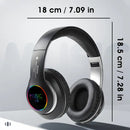 Wireless Headphones Lightweight Foldable with Mic & Hi-Fi Bass