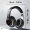 Wireless Headphones Lightweight Foldable with Mic & Hi-Fi Bass